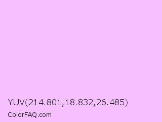 YUV 214.801,18.832,26.485 Color Image