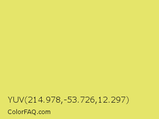 YUV 214.978,-53.726,12.297 Color Image