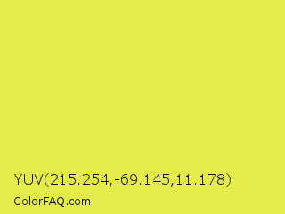 YUV 215.254,-69.145,11.178 Color Image