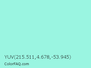 YUV 215.511,4.678,-53.945 Color Image