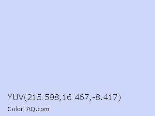 YUV 215.598,16.467,-8.417 Color Image