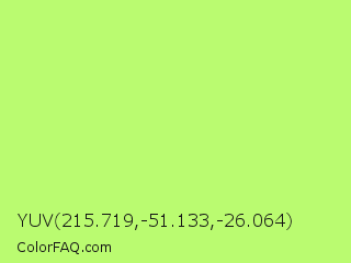 YUV 215.719,-51.133,-26.064 Color Image