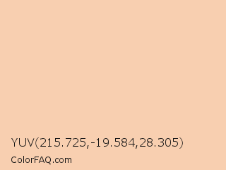 YUV 215.725,-19.584,28.305 Color Image