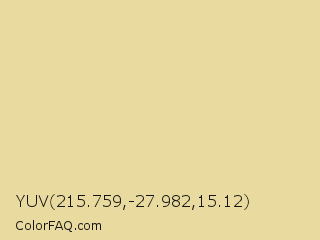 YUV 215.759,-27.982,15.12 Color Image