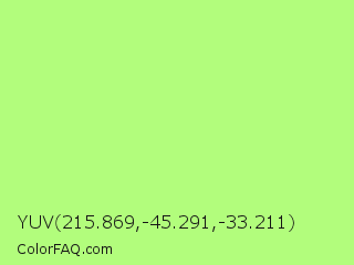 YUV 215.869,-45.291,-33.211 Color Image