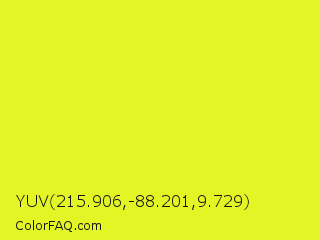 YUV 215.906,-88.201,9.729 Color Image