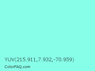 YUV 215.911,7.932,-70.959 Color Image