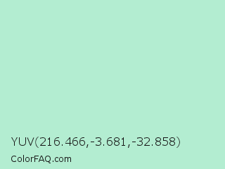 YUV 216.466,-3.681,-32.858 Color Image
