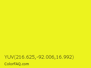 YUV 216.625,-92.006,16.992 Color Image