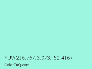 YUV 216.767,3.073,-52.416 Color Image