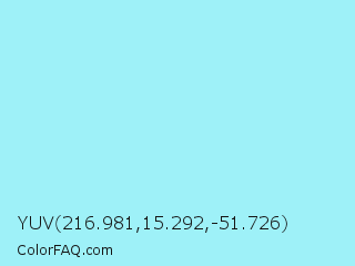 YUV 216.981,15.292,-51.726 Color Image