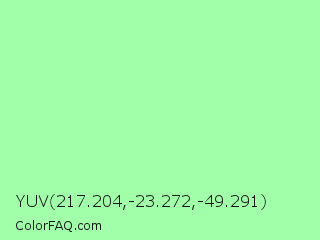YUV 217.204,-23.272,-49.291 Color Image