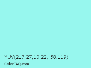YUV 217.27,10.22,-58.119 Color Image