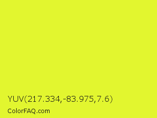 YUV 217.334,-83.975,7.6 Color Image