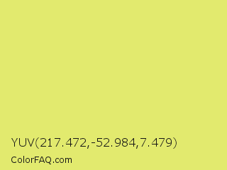 YUV 217.472,-52.984,7.479 Color Image