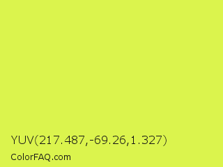 YUV 217.487,-69.26,1.327 Color Image