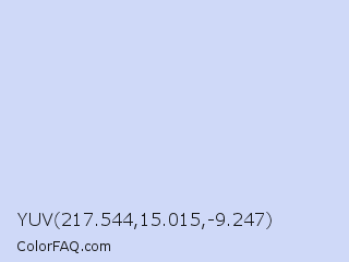 YUV 217.544,15.015,-9.247 Color Image