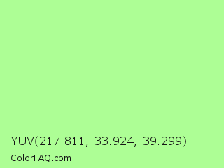 YUV 217.811,-33.924,-39.299 Color Image