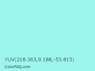 YUV 218.363,9.188,-53.815 Color Image