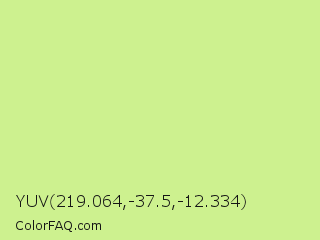 YUV 219.064,-37.5,-12.334 Color Image