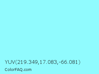 YUV 219.349,17.083,-66.081 Color Image