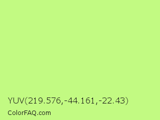 YUV 219.576,-44.161,-22.43 Color Image