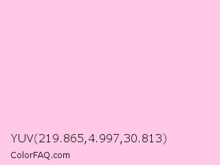 YUV 219.865,4.997,30.813 Color Image