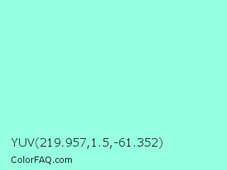 YUV 219.957,1.5,-61.352 Color Image