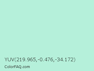 YUV 219.965,-0.476,-34.172 Color Image