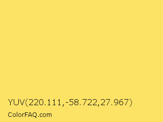 YUV 220.111,-58.722,27.967 Color Image