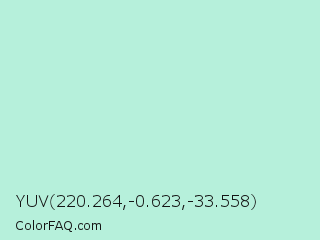 YUV 220.264,-0.623,-33.558 Color Image