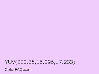 YUV 220.35,16.096,17.233 Color Image