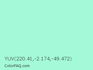 YUV 220.41,-2.174,-49.472 Color Image