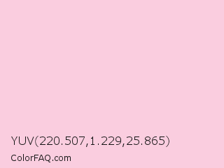 YUV 220.507,1.229,25.865 Color Image