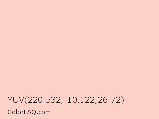 YUV 220.532,-10.122,26.72 Color Image