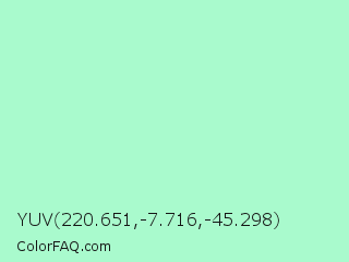 YUV 220.651,-7.716,-45.298 Color Image