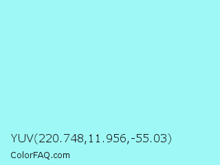 YUV 220.748,11.956,-55.03 Color Image