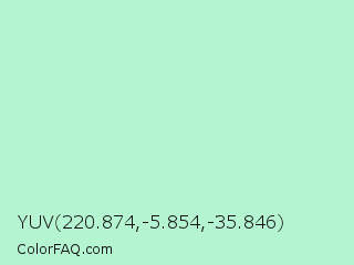 YUV 220.874,-5.854,-35.846 Color Image