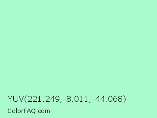 YUV 221.249,-8.011,-44.068 Color Image