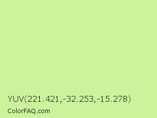 YUV 221.421,-32.253,-15.278 Color Image