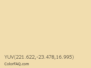 YUV 221.622,-23.478,16.995 Color Image