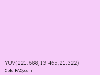 YUV 221.688,13.465,21.322 Color Image