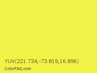 YUV 221.734,-73.819,16.896 Color Image