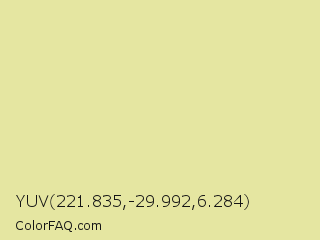 YUV 221.835,-29.992,6.284 Color Image
