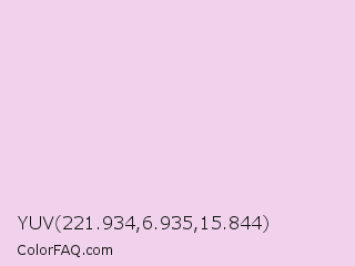 YUV 221.934,6.935,15.844 Color Image