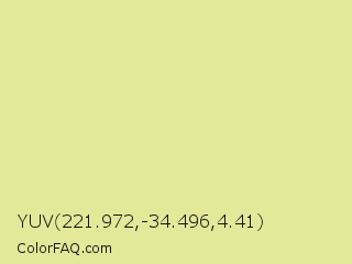 YUV 221.972,-34.496,4.41 Color Image