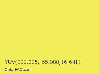 YUV 222.025,-65.088,16.641 Color Image