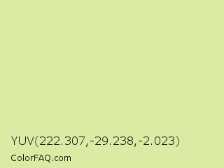 YUV 222.307,-29.238,-2.023 Color Image