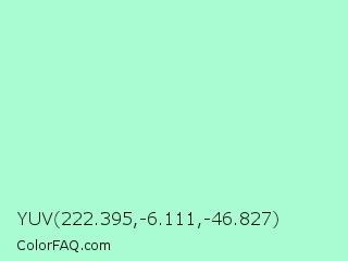 YUV 222.395,-6.111,-46.827 Color Image