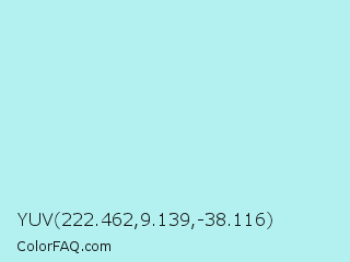 YUV 222.462,9.139,-38.116 Color Image